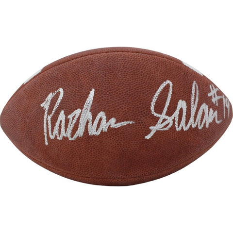 Rashaan Salaam Signed Buffaloes Wilson Leather 1001 Football BAS 44735