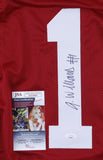 Jameson Williams Signed Alabama Crimson Tide Jersey (JSA COA) 2021 Junior W.R.