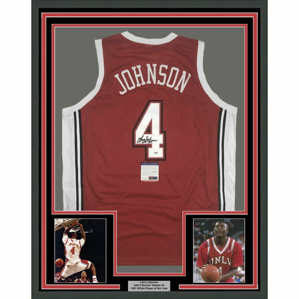 Autographed newest Larry Johnson jersey