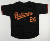 Rick Dempsey Signed Baltimore Orioles Black Jersey Inscribed MVP 83 WS (JSA COA)