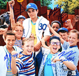 The Sandlot Autographed 11x14 Movie Photo w/7 Actors -Beckett W Hologram *Blue