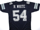 Randy White Autographed Blue Pro Style Jersey - Beckett W Hologram *Black