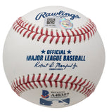 Michael Nelson Trout Signed Full Name MLB Baseball MLB Holo+BAS LOA A48357 38734