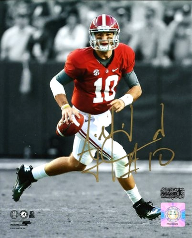 AJ McCarron Autographed/Signed Alabama Crimson Tide 16x20 NCAA Photo - Spotlight