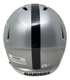 Bo Jackson Signed Oakland Raiders Full Size Speed Replica Helmet BAS w/ Case