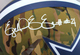 Lamb/Prescott/Elliott Signed Cowboys F/S Camo Speed Authentic Helmet-FanaticsBAW