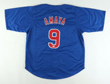 Miguel Amaya Signed Chicago Cubs Jersey (JSA COA) Cubs Top Catching Prospect