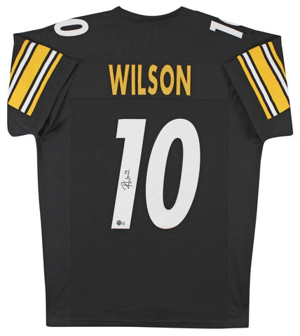 Roman Wilson Signed Pittsburgh Steelers Jersey (Beckett) 2024 Draft Pck Receiver