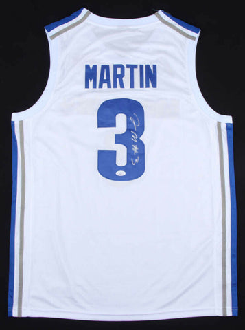 Jeremiah Martin Signed Memphis Tigers Custom Jersey (JSA COA) Brooklyn Nets