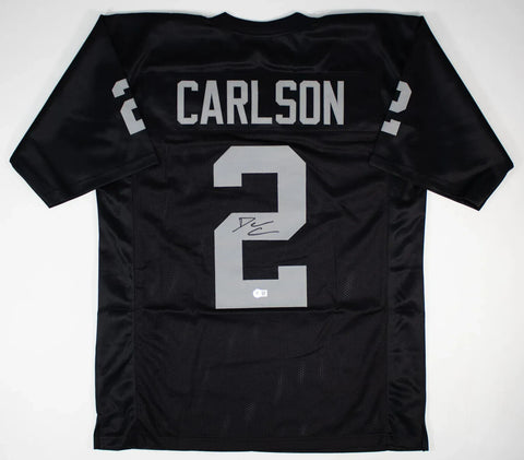 Daniel Carlson Signed Las Vegas Raiders Jersey (Beckett) 2xNFL Scoring Leader