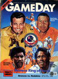 Floyd Little Signed 8/4/1984 Gameday Magazine AS IS Taped Cover BAS 45491