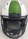 STEVE LARGENT ZORN AUTOGRAPHED SEAHAWKS LUNAR ECLIPSE FULL SIZE AUTHENTIC HELMET