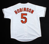 Brooks Robinson Signed Baltimore Orioles Jersey (Beckett COA) All Star 3rd Base