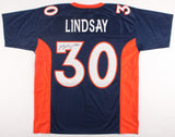 Phillip Lindsay Signed Broncos Jersey (JSA) Denver 2018 Pro Bowl Running Back