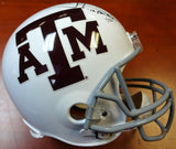 Johnny Manziel Autographed Texas A&M Helmet 12 Heisman 1/50 Panini Holo PA28304