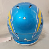 LADD MCCONKEY SIGNED LA CHARGERS F/S FLASH SPEED AUTHENTIC HELMET BECKETT QR