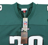 Eagles Brian Dawkins "HOF 18" Signed Green Mitchell & Ness Jersey BAS Witnessed