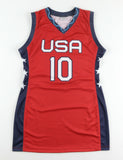 Breanna Stewart Signed Team USA Jersey (Steiner) 2021 Tokyo Olympic Gold Medal