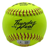 Jennie Finch Signed Softball Inscribed "USA" (Beckett) 2xOlympic Medalist 04-08