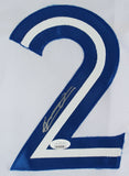 Vladimir Guerrero Jr. Authentic Signed White Pro Style Jersey JSA Witness