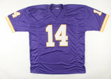 Brad Johnson Signed Minnesota Vikings Jersey (JSA COA) Super Bowl XXXVII QB