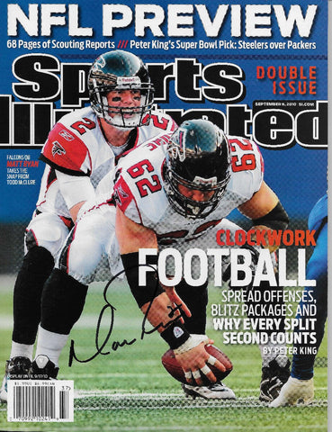 Matt Ryan Autographed Atlanta Falcons Sports Illustrated 9/6/10 Beckett