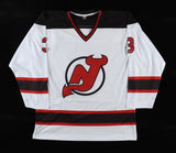 Ken Daneyko Signed New Jersey Devils Jersey Inscribed "3x SC CHAMPS" (JSA COA)