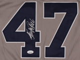 Ivan Nova Signed New York Yankees Signed Majestic MLB Jersey (JSA COA)