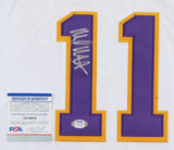 Malik Monk Signed Los Angeles Lakers Nike Jersey (PSA COA) Ex-Kentucky Guard