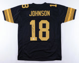 Diontae Johnson Signed Steelers Jersey (Beckett COA) Pittsburgh 3rd Yeart W.R.