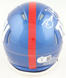 Daniel Jones Signed New York Giants Mini Helmet (JSA) 2019 #6 Draft Pick N.Y. QB