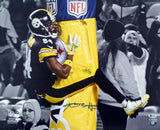 ANTONIO BROWN AUTOGRAPHED 16X20 PHOTO PITTSBURGH STEELERS BECKETT BAS 121853