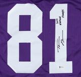 Thaddeus Moss Signed LSU Tigers Jersey (Beckett COA) 2019 NCAA National Champion