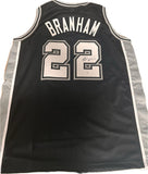 Malaki Branham signed jersey PSA/DNA San Antonio Spurs Autographed