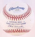 Greg Maddux Signed 1988 All-Star Game Baseball Inscribed "1st CUBS ASG" (JSA)