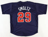 John Smoltz Signed Atlanta Braves Jersey (Beckett) 1995 World Series Champs