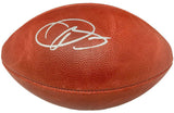 ODELL BECKHAM Jr. Autographed Rams Super Bowl LVI Official Football FANATICS