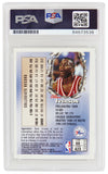 Allen Iverson autographed 76ers 1996 Topps Finest Rookie #60 (PSA - Auto 10)