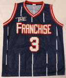 Houston Rockets Steve Francis Autographed Signed Blue Jersey JSA #WA975179