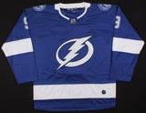 Tyler Johnson Signed Lightning Adidas Jersey (JSA COA) Tampa Bay 2nd Line Center