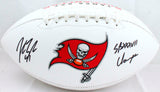 John Lynch Autographed TB Buccaneers Logo Football w/SB Champs-Beckett W Holo