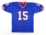 Jeff Hostetler Signed New York Giants Jersey (JSA COA) 2xSuper Bowl Championu QB