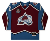 Peter Forsberg Autographed Colorado Avalanche Authentic M&N Jersey UDA