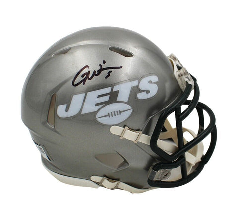 Garrett Wilson Signed New York Jets Speed Flash NFL Mini Helmet