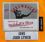 Buccaneers John Lynch "3x Insc" Signed Orange M&N TB Jersey BAS Witnessed