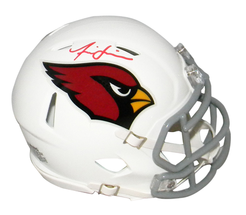 ISAIAH SIMMONS SIGNED AUTOGRAPHED ARIZONA CARDINALS SPEED MINI HELMET JSA