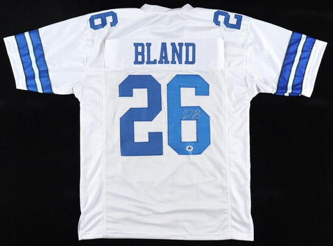 DaRon Bland Signed Dallas Cowboys Jersey (Gameday Sports) Ex-Frenso State D B