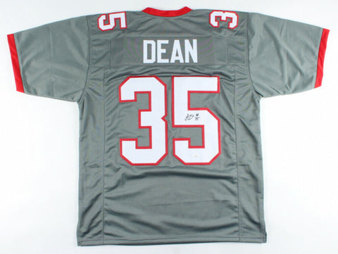 Jamel Dean Signed Buccaneers Jersey (JSA COA) Tampa Bay 2019 3rd Round Pick