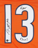 Tyler Scott Signed Bears Jersey (Beckett) Chicago's 2023 4th Rd Draft Pick / WR