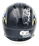 Derrick Henry Signed Baltimore Ravens Mini Speed Helmet BAS